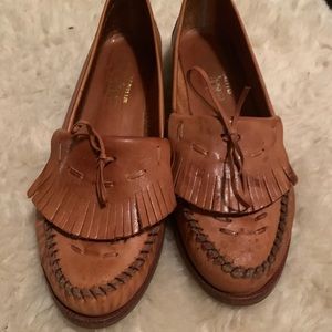 vintage nordstrom leather moccasins